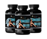 Mood Support Supplements for Women - Female Fertility Advanced Complex - folic Acid Best Seller - 3 Bottles 180 Capsules