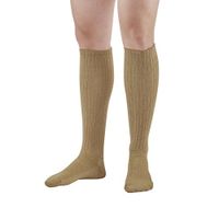 Ames Walker AW Style 180 E Z Walker Plus Diabetic 8 15 Mild Compression Knee High Socks Khaki XL Help Prevent discomfort Swelling and mild venous Issues Moisture Wicking Padded Foot