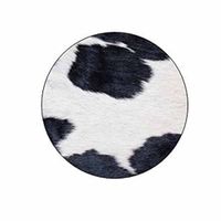 Cow Print Stickers - Gift Bag or Envelope Seals - Animal Theme Stationery Design - Party Favor Supplies - Set of 24