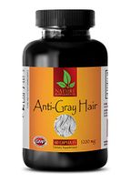 Anti-Aging Blend - Anti-Gray Hair 1200 Mg - Nettle for Hair Growth - 1 Bottle (60 Capsules)