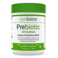 Hyperbiotics Organic Prebiotic Powder - Promotes Growth of Good Bacteria While Supporting Healthy Digestion (with Jerusalem Artichoke and Acacia Fiber) - 375g (54 Servings)