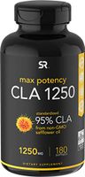 Max Potency CLA 1250 (180 Softgels) with 95% Active Conjugated Linoleic Acid ~ Weight Management Supplement for Men and Women