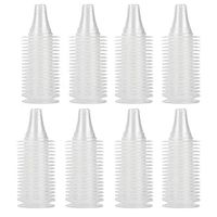 WSERE 300 Pieces Ear Thermometer Covers Disposable Ear Thermometers Probe Covers Earcap Replacement Lens Filters, Soft Clear Digital Thermometers Covers Earmuffs for Hospitals Clinics Home