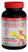 "Up Your Size" Male Enhancement Natural Formula. Premium Quality. Dietary Supplement (1 Bottle 60 Tablets)