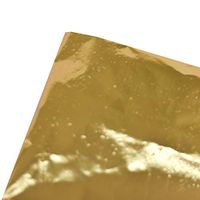 Lytio Glossy Birthday, Holiday, Gift, Present Wrapping Paper, 100 Sheets 19" x 28" (Luster Metallic Gold)