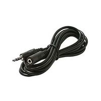 12' FT 3.5mm Stereo Extension Cable Male to Female Plug to Jack Headphone Stereo Audio Cable Patch Cable, Nickel Plated Contacts for Improved Performance