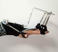 Medical Five-Finger Finger Splitter Black Left and Right Hand Universal Stroke hemiplegic Finger Correction Hand Five-Finger Joint Exercise Exerciser