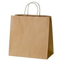 Creative Bag Brown Paper Boutique Bags with Handles for Wedding, Party Favor, Thank You, and More, Kraft-Colored Economy Gift Bags, 12” L x 7” W x 12” H (100 Count)