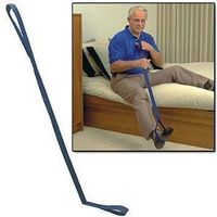 Leg Lifter Navy Color - 42" Reinforced Webbing with Aluminum Insert - Set of 2 Lifters