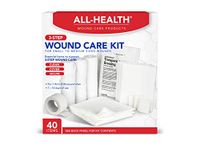 All Health Wound Care Kit, 40 Items | for Small to Medium Sized Wounds