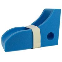 Rolyan Foot-Drop Orthosis Foam Foot Support Brace for Appropriately Positioning Foot to Relieve Ankle and Heel Pressure, Blue