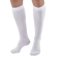 Ames Walker AW Style 2453 Ulcer/Wound Care Replace Liners 10mmHg 3 Pack White LG