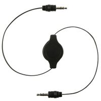Fosmon 3.5mm Stereo Aux Auxiliary Retractable Audio Cable Cord for LG G3, G2, Optimus G, Optimus L90, L70, G Pro, G Flex 2, G Flex and More!