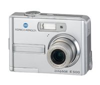 Konica Minolta Dimage E500 5MP Digital Camera 3x Optical Zoom