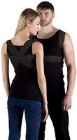 Posture Corrector & Back Support Brace for Women and Men by INFINITUM MEDICAL, Posture Support for Medical Problems & Injury Rehab, Clavicle Support Brace, Upper Back & Neck Pain Relief (Black) (XXL)