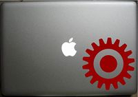 Clockwork Orange Eye Alexander (Red 5") Vinyl Decal Sticker for Car Automobile Window Wall Laptop Notebook Etc.... Any Smooth Surface Such As Windows Bumpers