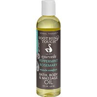 Soothing Touch, Bath Body Massage Oil Muscle Comfort, 8 Fl Oz