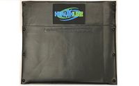 Trading Universal Wheelchair Upholstery Back, Padded Backrest Cushion Replacement, Back Cover Vinyl Fits Most Wheelchairs, 20 Inch, Black