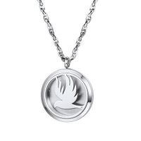 PROSTEEL Flying Bird,Diffuser Necklace,Locket,Aromatherapy Necklace,Stainless Steel Essential Oil Diffuser,Essential Oil Necklace,Womens Jewelry,Valentines Christmas Day
