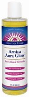 Heritage Store Aura Glow Massage Oil, Arnica, 8 Ounce