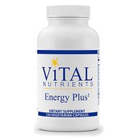 Vital Nutrients - Energy Plus - Non-Stimulatory Herbal Energy Support - 120 Vegetarian Capsules per Bottle