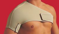 Sammons Preston Thermoskin Shoulder Supports (Beige, Extra Large)