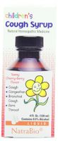 NatraBio Children's Cough Syrup, Liquid, Yummy Cherry-Berry Flavor, 4 Fluid Ounce (120 ml)