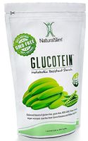 NaturalSlim GLUCOTEIN “Resistant Starch” - Banana & Peas Non GMO Natural Fiber Powder - Gluten & Grain Free Vegan Flour Mix