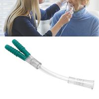 Qinlorgo Disposable Oxygen Connector for All Oxygen Users,Three-Way Oxygen Tube Oxygen Tee Connector Ventilator Accessories