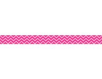 Teacher Created Resources 5541 Hot Pink Chevron Straight Border Trim