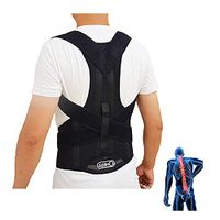ZSZBACE Posture Corrector Under Clothes- Back Brace- Adjustable Clavicle Shoulder Support- Improve Posture& Slouching Correction- Shoulder, Back & Neck Pain Relief for Men and Women (M)