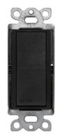 Lutron Claro On/Off Switch, 15 Amp, 3-Way, SC-3PS-MN, Midnight