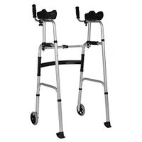 ZHPRZD Disabled Walker Disabled Four-Legged Cane Without Folding Walker Walker Handrail Walker Elderly Walker