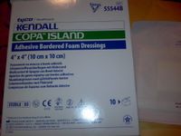 Kendall Copa Island Dressing 4"X4"-2"X2" Pad Size Adhesive - Model 55544b