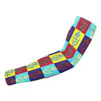 Sincerity First Guam US Flag UV Protection Cooling Arm Sleeves for Sports Running Men Women