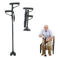 ZSMPY Walking Stick - Convenient Folding Hands, Walking Stick and Mobility