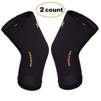 Thx4COPPER Infused Compression Knee Sleeve(1 Pair)