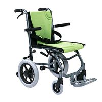 Xue Yang Shop Aluminium Medical Transport Wheelchair,Lightweight and Foldable Frame with Hand Brake Pedal Comfortable Armrest Seat,Lightweight Transport Wheelchair