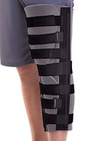 Medline ORT2420016 Cut-Away Knee Immobilizer, Universal, 16"