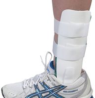 Bilt-Rite Mastex Health Airgel Ankle Brace, White