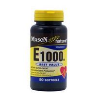 Mason Natural Vitamin E1000 Softgels - 50 Ea