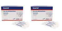 Coverlet Latex-Free Adhesive Dressings Strips - 1 inch X 3 Inches-100 / Box (2 Pack) by Coverlet