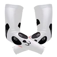 ZZKKO Panda Cooling Arm Sleeves Cover Uv Sun Protection for Men Women Running Golf Cycling Arm Warmer Sleeves 1 Pair