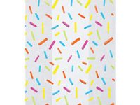 10ct. Colorful"Candy Sprinkles" 4x2x9" Medium Cello Cellophane Treat Food Snack Bags ngKE -1616