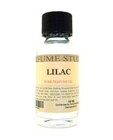 Lilac Perfume Oil for Perfume Making, Personal Body Oil, Soap, Candle Making & Incense; Splash-On Clear Glass Bottle. Premium Quality Undiluted & Alcohol Free (1oz, Lilac Fragrance Oil)