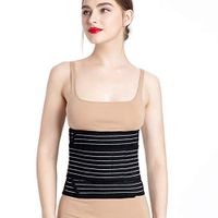 SUISONG Postpartum Belt, Postpartum Postnatal Recovery Maternity Support Belt for Women, Pregnancy Belly Band Waist Trimmer Belt Slimming Body Shaper Belt (M, Black)