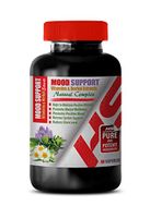 Boost Mood Supplement - Mood Support Vitamins and Herbal EXTRACTS - Natural Complex - ashwagandha Capsules - 1 Bottle 60 Vegetable Capsules