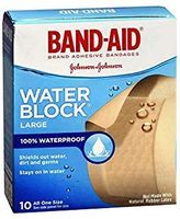 Band-Aid Bandages Water Block Plus Large - 10ct