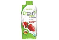 Organic Nutritional Shake Strawberry & Cream 4-Pack 11 Ounces (Case of 3)