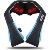 Christmas Gifts Back Massager, Neck Massager with Heat, Shiatsu Shoulder Massager, Gift for Women Men Mom Dad Her Him, Electric Deep Kneading Massager for Muscle Relief, Tired Back, Neck & Shoulder